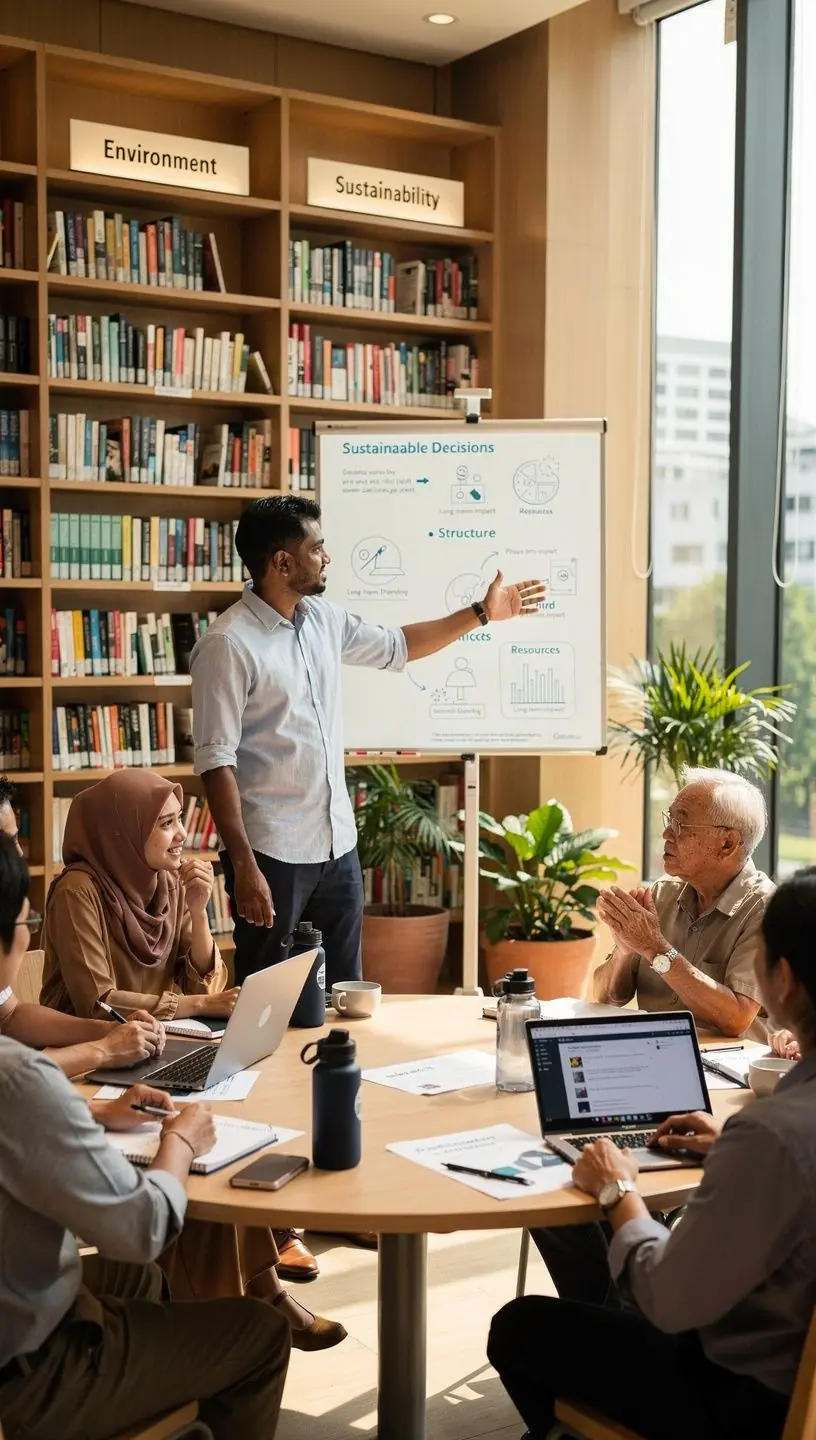 Professional team collaboration